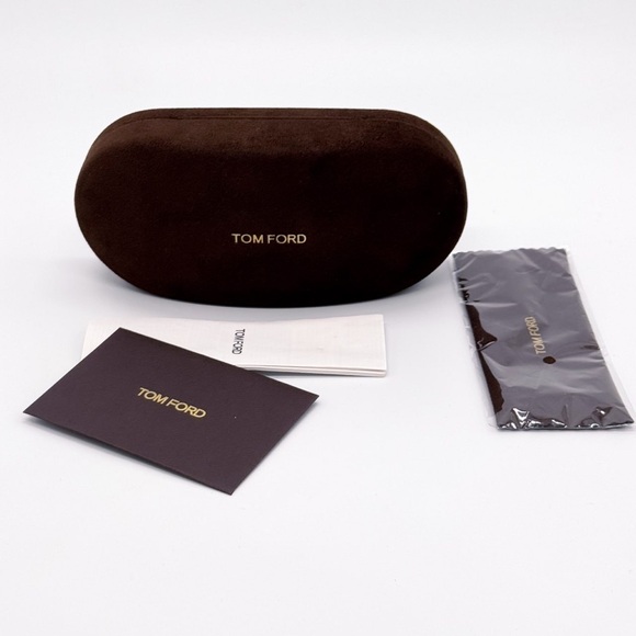 NEW TOM FORD TF1020 ECO 52N HAVANA MEN SUNGLASSES JAYSON FT1020/S ROUND TOM FORD - Picture 9 of 9